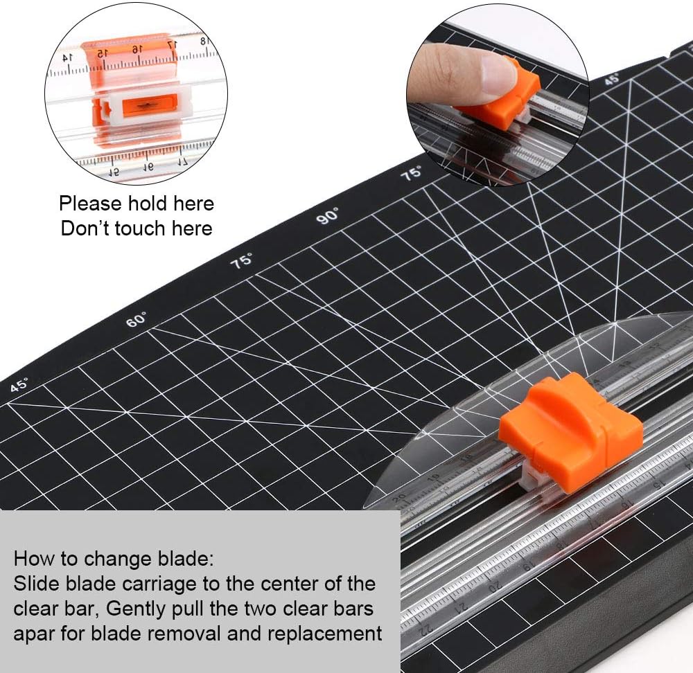 Thumbnail 2 de flintronic A4 Paper Cutter: 38cm Portable Guillotine for Crafting