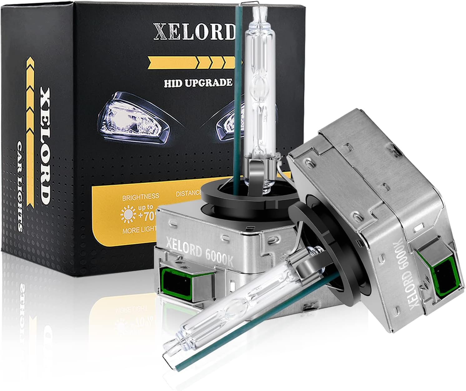 Detalle de XELORD D3S 6000K 35W Xenón Paquete de 2