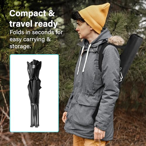 Thumbnail 5 de Vivo Technologies Set of 2 Folding Camping Chairs with Built-in Cooler Bags