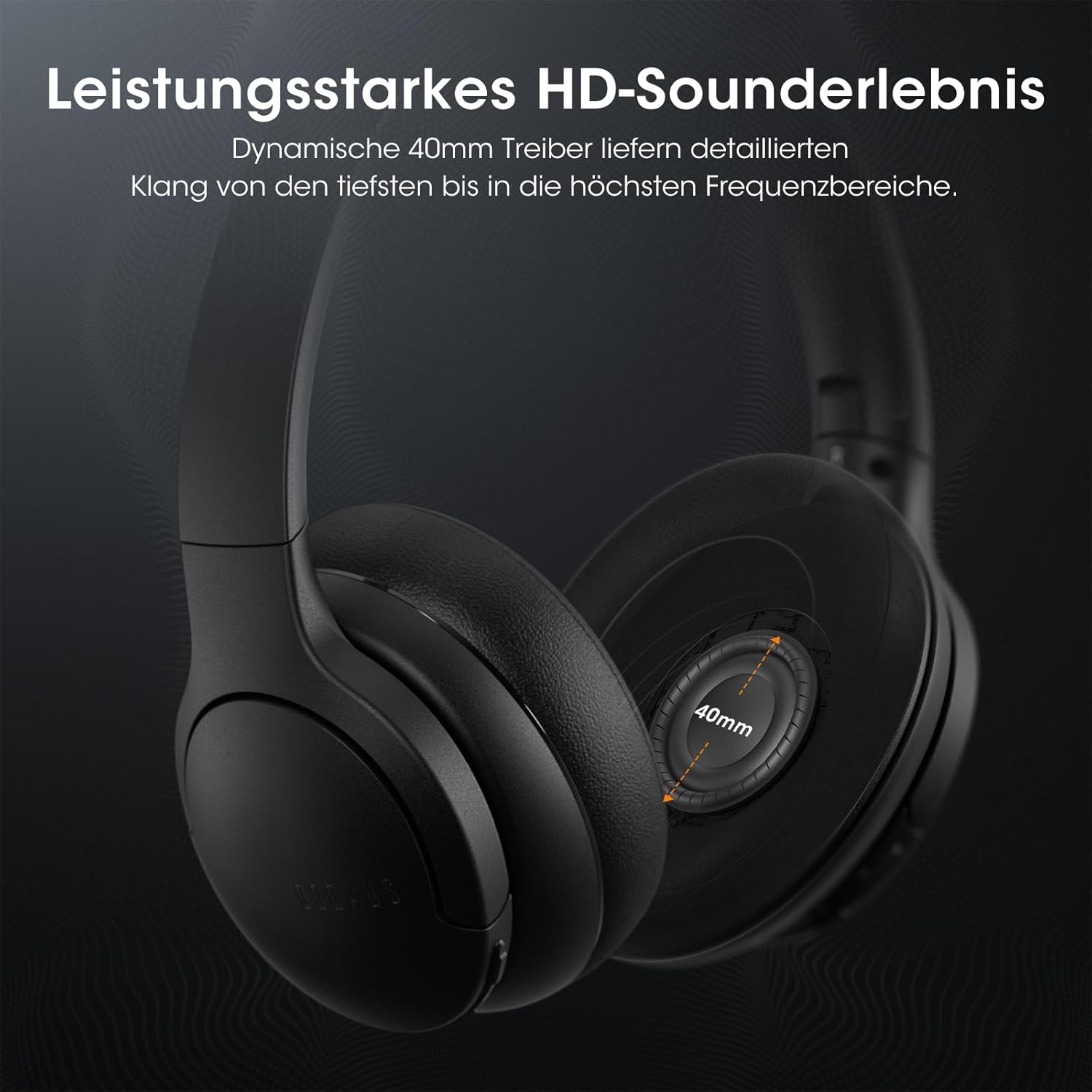 Thumbnail 4 de DOQAUS Kopfhörer Bluetooth Over-Ear 90 Std