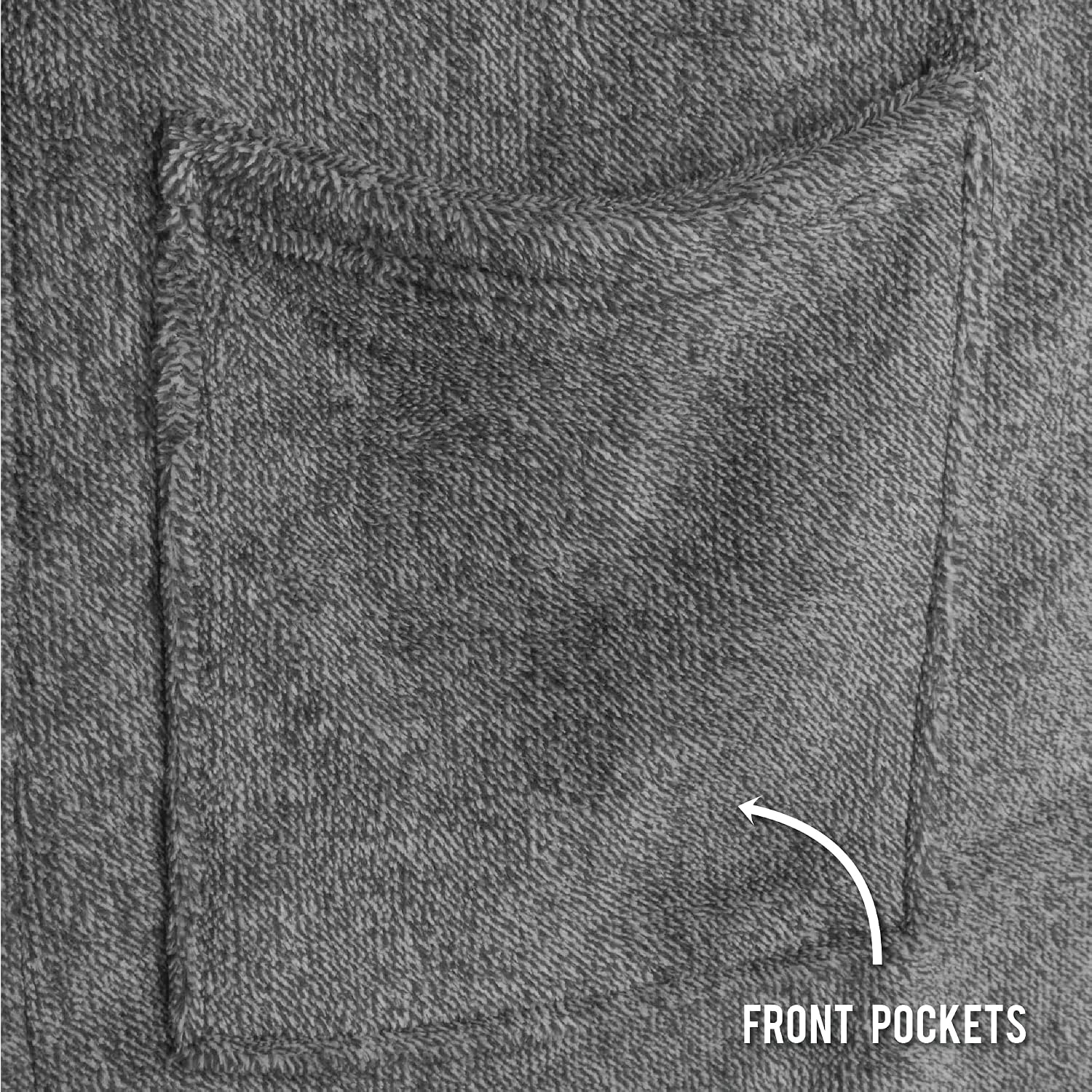 Detalle 2 de U.S. POLO ASSN. Men's Fleece Bathrobe