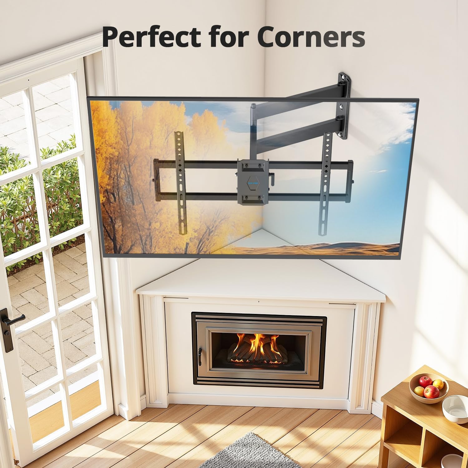 Thumbnail 5 de USX STAR Corner TV Wall Mount Long Arm (Full Motion) for 37–84" TVs