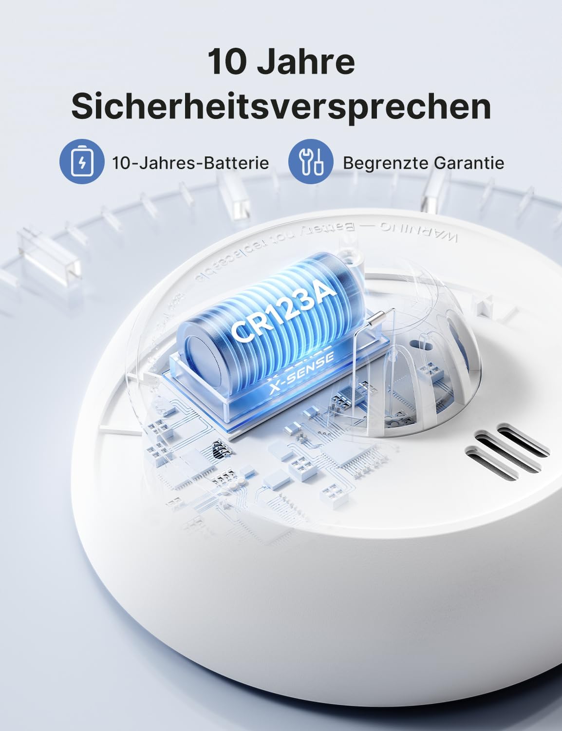 Thumbnail 1 de X-Sense Standalone Hitzemelder – zuverlässige Wärmeerkennung mit 10-Jahres-Batterie