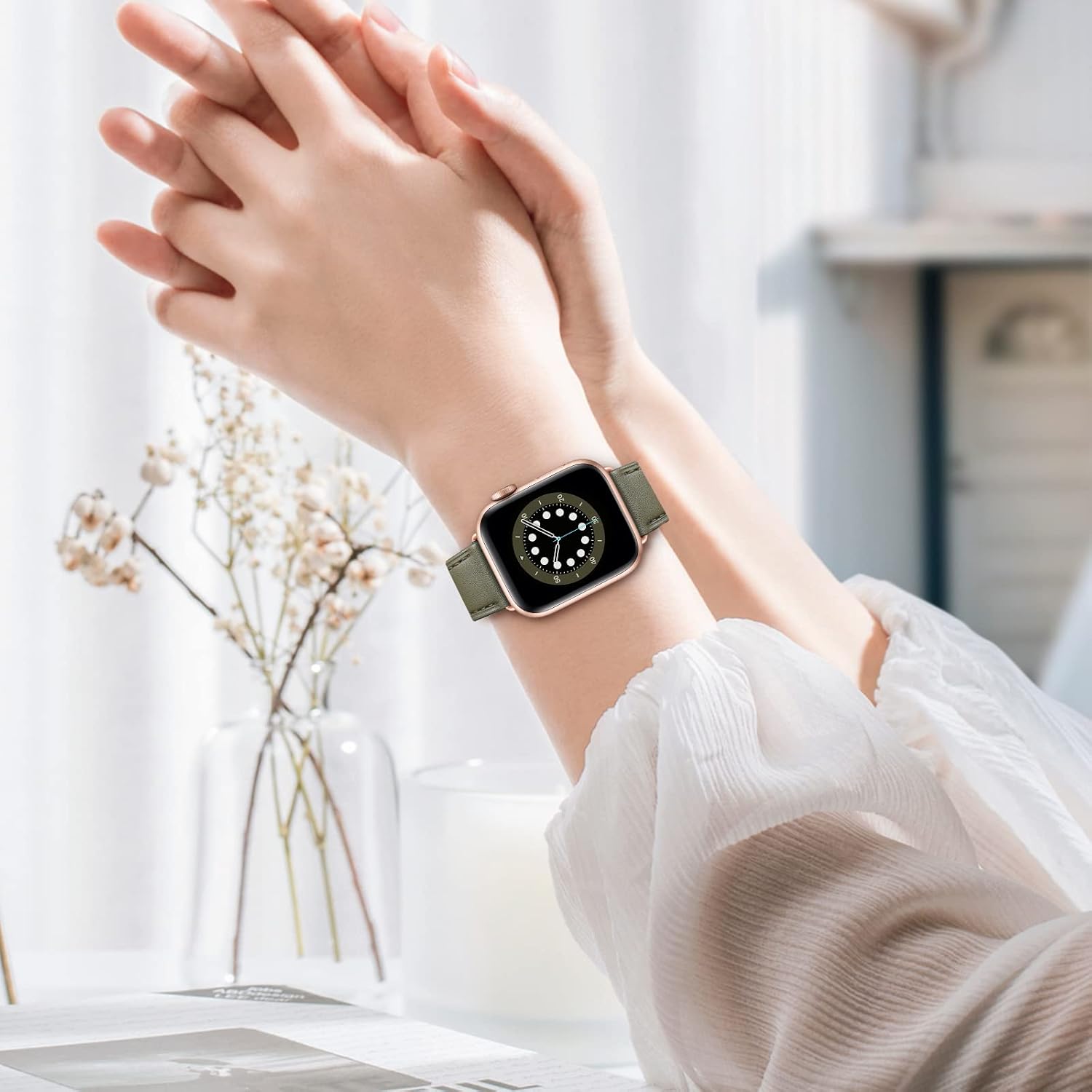 Thumbnail 5 de WFEAGL Lederband 40mm für Apple Watch