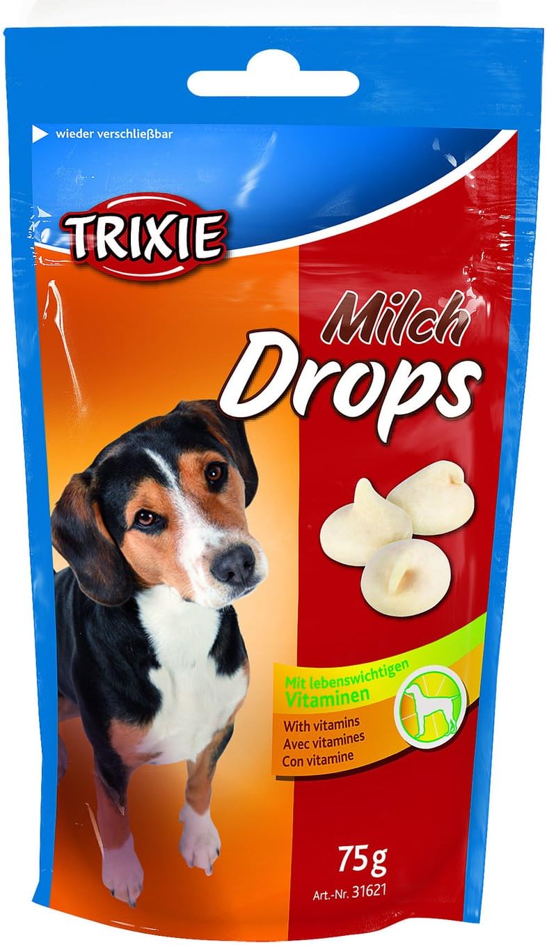 Detalle 2 de Trixie 31624 mjölkdroppar, 350 g i återförslutningsbar påse