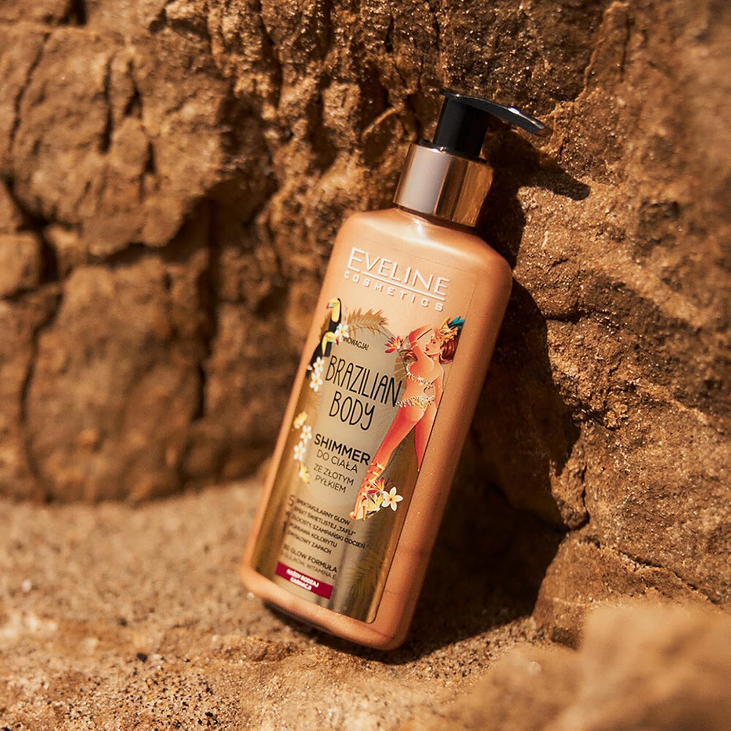 Thumbnail 5 de Eveline Brazilian Body Golden Shimmer Körperöl 150 ml