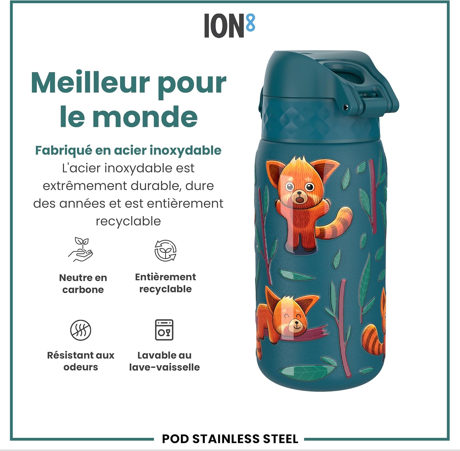 Thumbnail 4 de Ion8 Gourde Enfant 400 ml 🥤