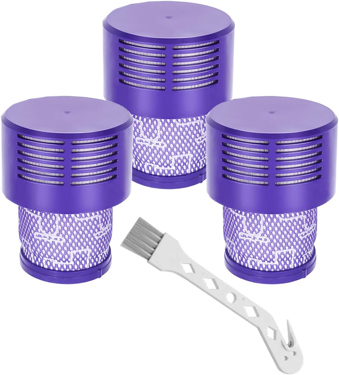 Detalle de PELlyda 3-Pack Replacement Filters for Dyson V10 Cyclone Series