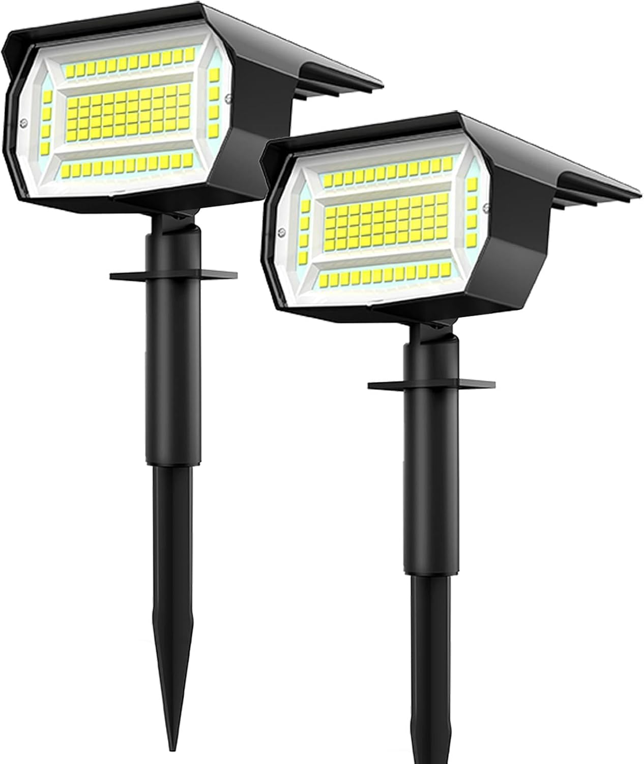 Detalle 2 de LOTMOS Luces Solares LED Exterior 72LED 1500mAh