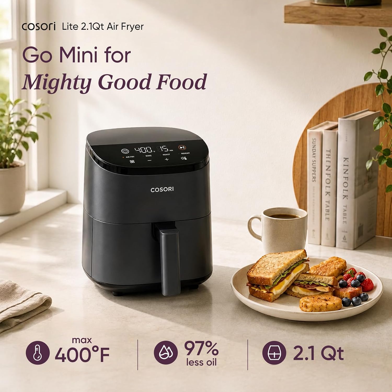 Thumbnail 2 de COSORI Air Fryer 2.1 QT 🍟
