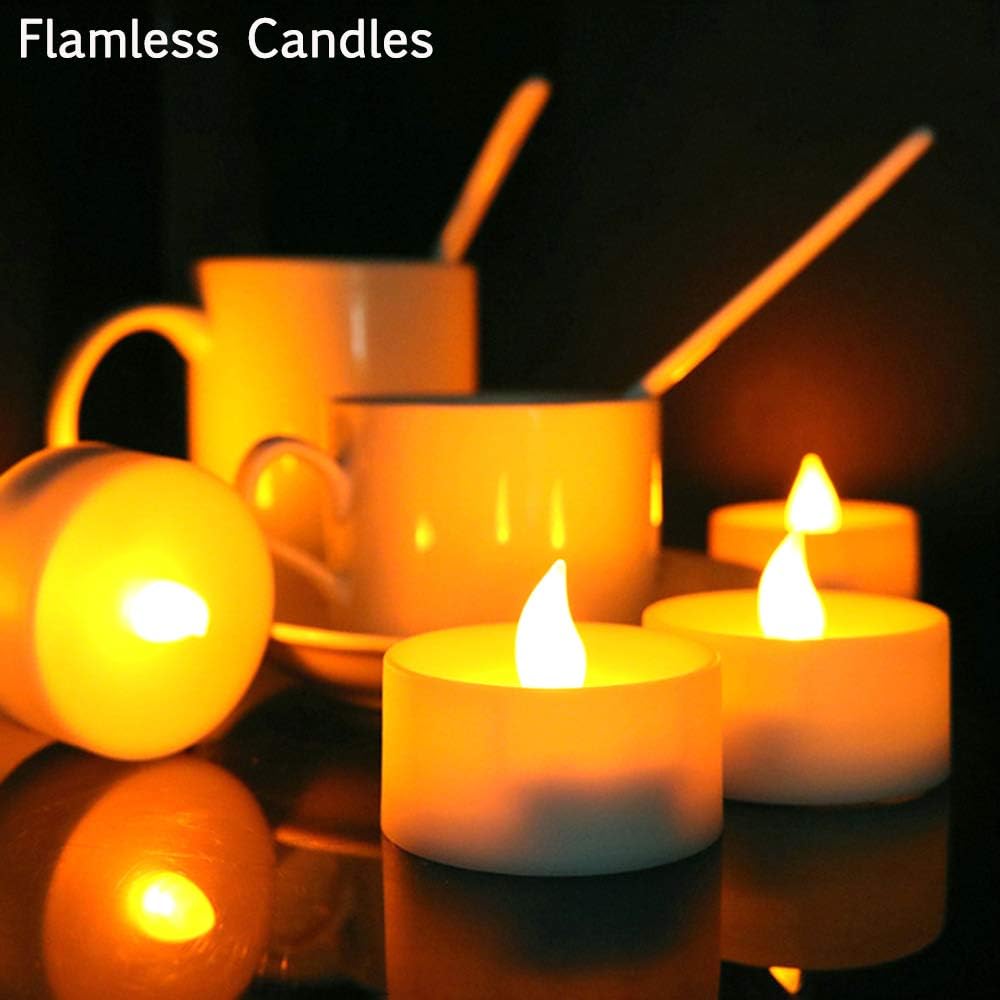 Thumbnail 1 de FANSIR LED Tea Light Candles (24-pack) – flameless battery tea lights for parties and home décor