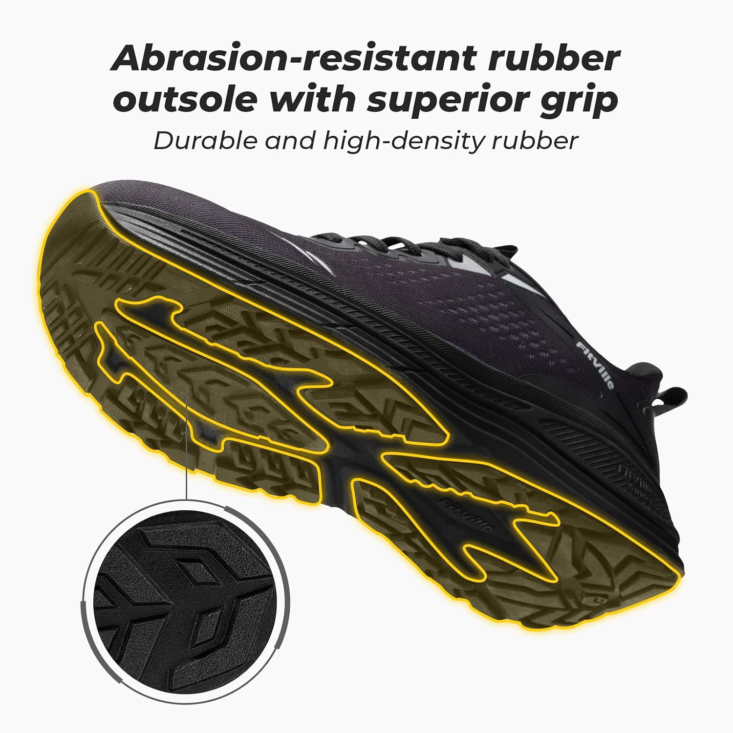 Thumbnail 2 de FitVille Extra Wide Running Trainers