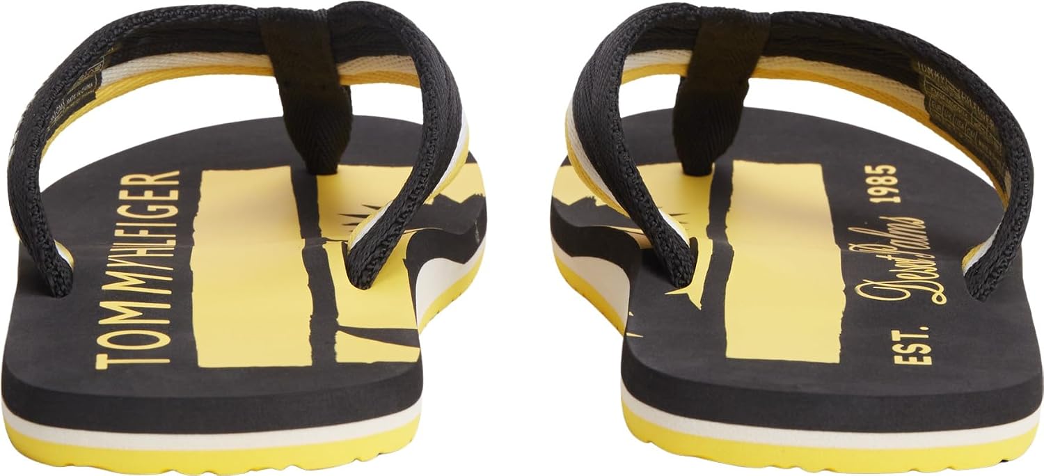 Thumbnail 1 de Tommy Hilfiger Men's Patch Print Hifiger Beach Sandal Fm0fm05903