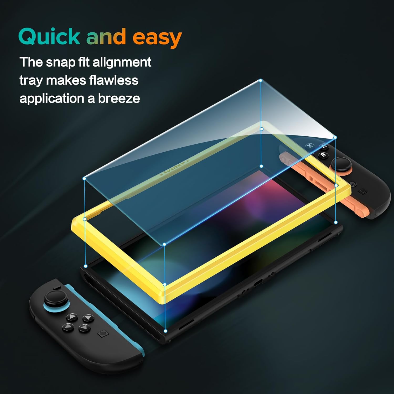 Thumbnail 2 de ivoler Tempered Glass for Nintendo Switch 2 7.9"