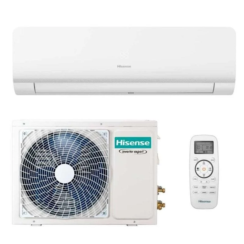 Detalle de Hisense KC35LR03 Aire acondicionado Inverter con WiFi y Bomba de Calor