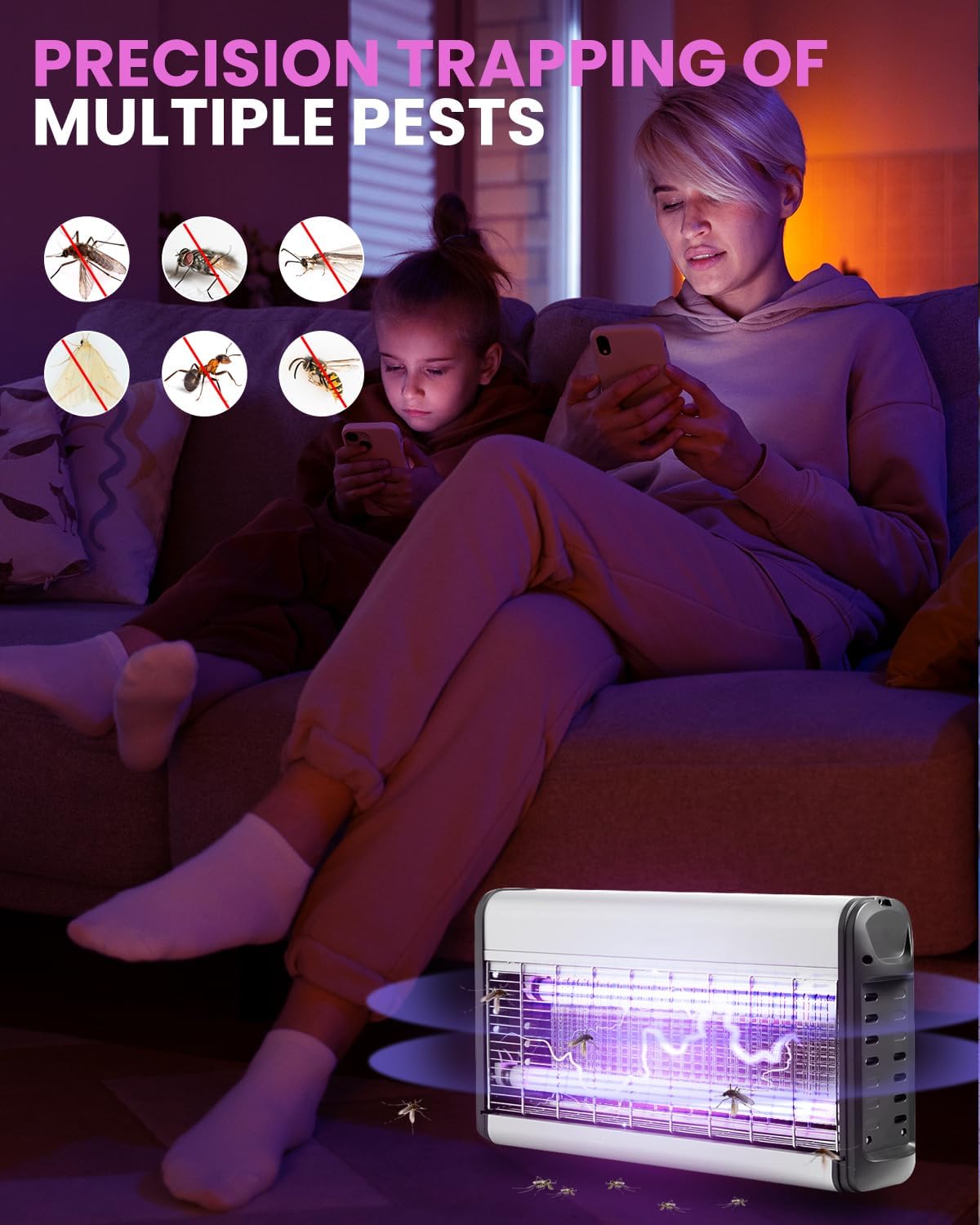 Thumbnail 1 de BrightArk T8-15W-BL UV-reservelampen voor insectenverdelgers, 15 W, set van 2