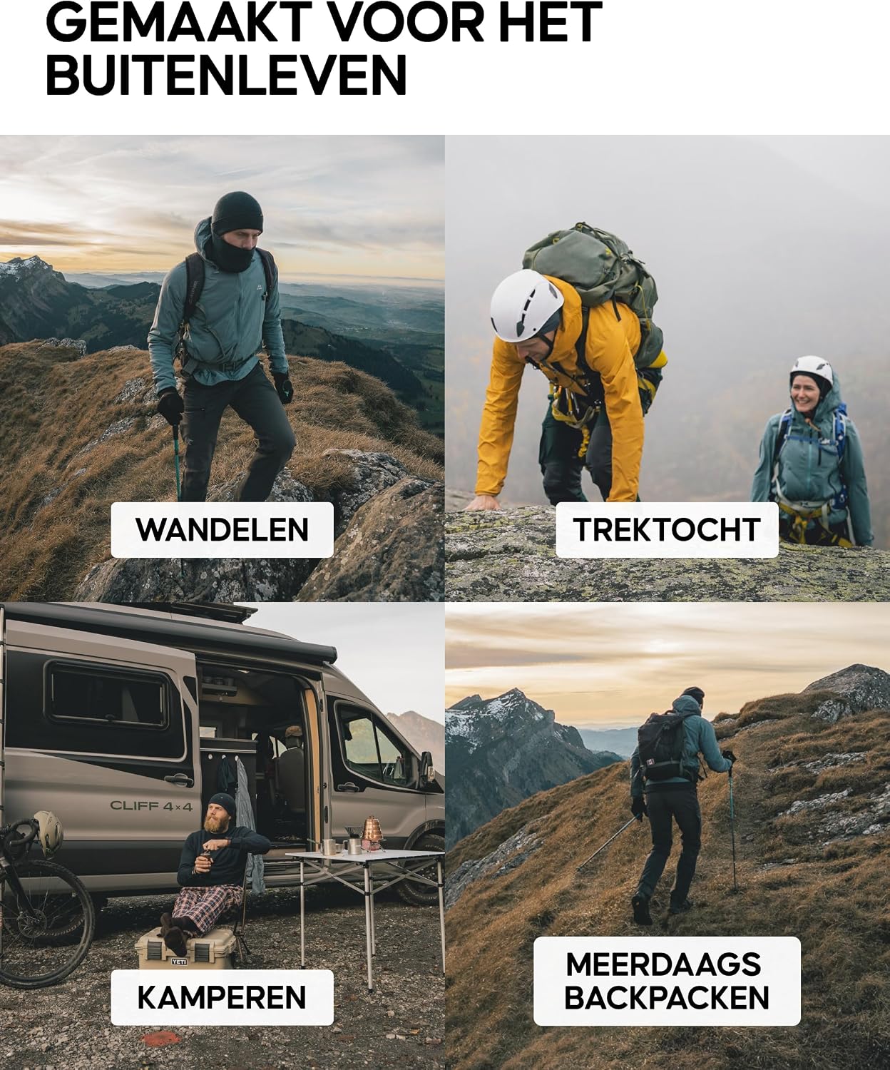 Detalle de DANISH ENDURANCE lichtgewicht merino wandelsokken met lichte padding, unisex