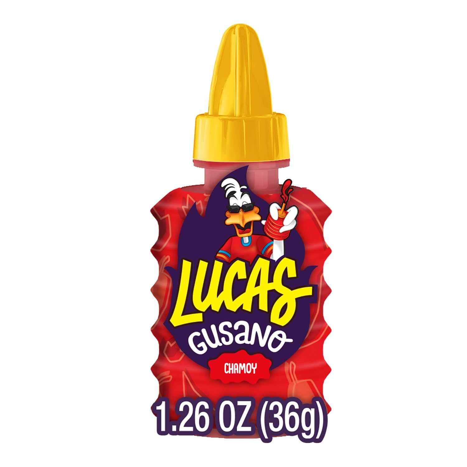 Thumbnail 4 de Lucas Gusano Chamoy-Flavored Hot Liquid Candy, 10-Piece Pack