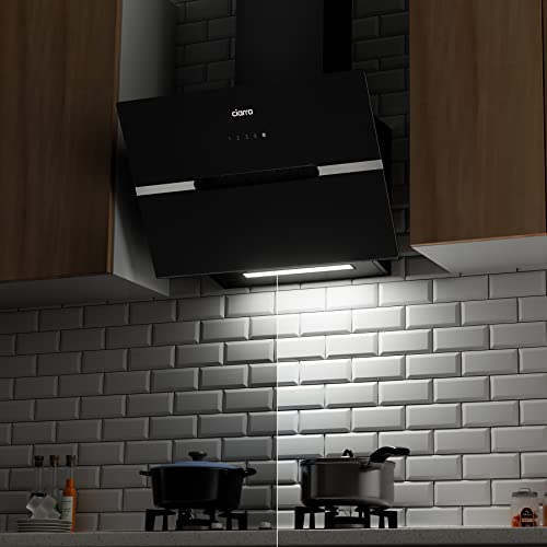 Detalle de Ciarra CBCB6736F — Hotte inclinée 60 cm (A+++), Wi‑Fi et Commande Tactile