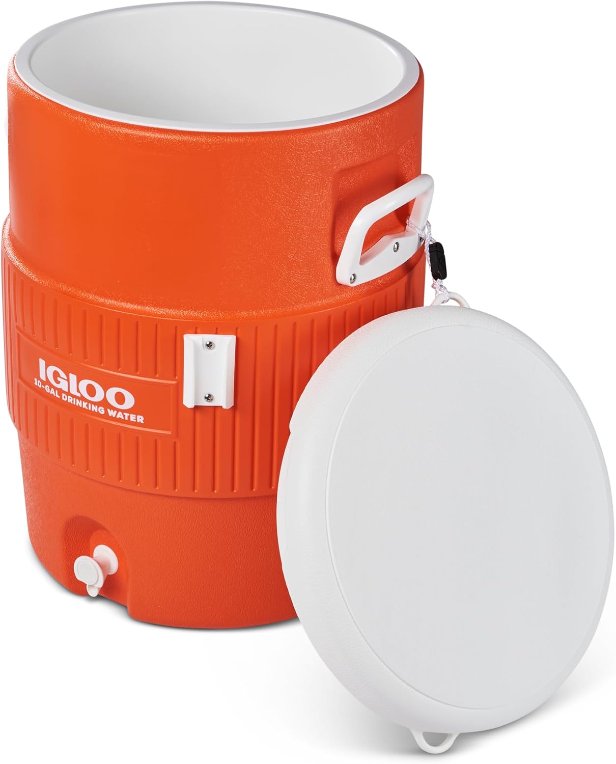 Detalle 2 de IGLOO Contenitore Bevande 10 Galloni (37 L): Dispenser Isolato con Rubinetto per Cantieri, Sport e Outdoor