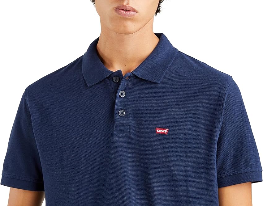 Thumbnail 4 de Levi's Housemark Polo Camiseta ✨ Dress Blues D XS Hombre