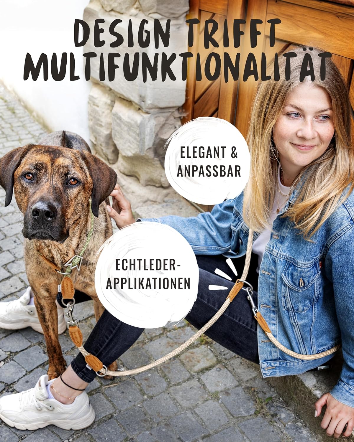 Thumbnail 4 de Rudelkönig Emma 2,30m Verstellbare Hundeleine