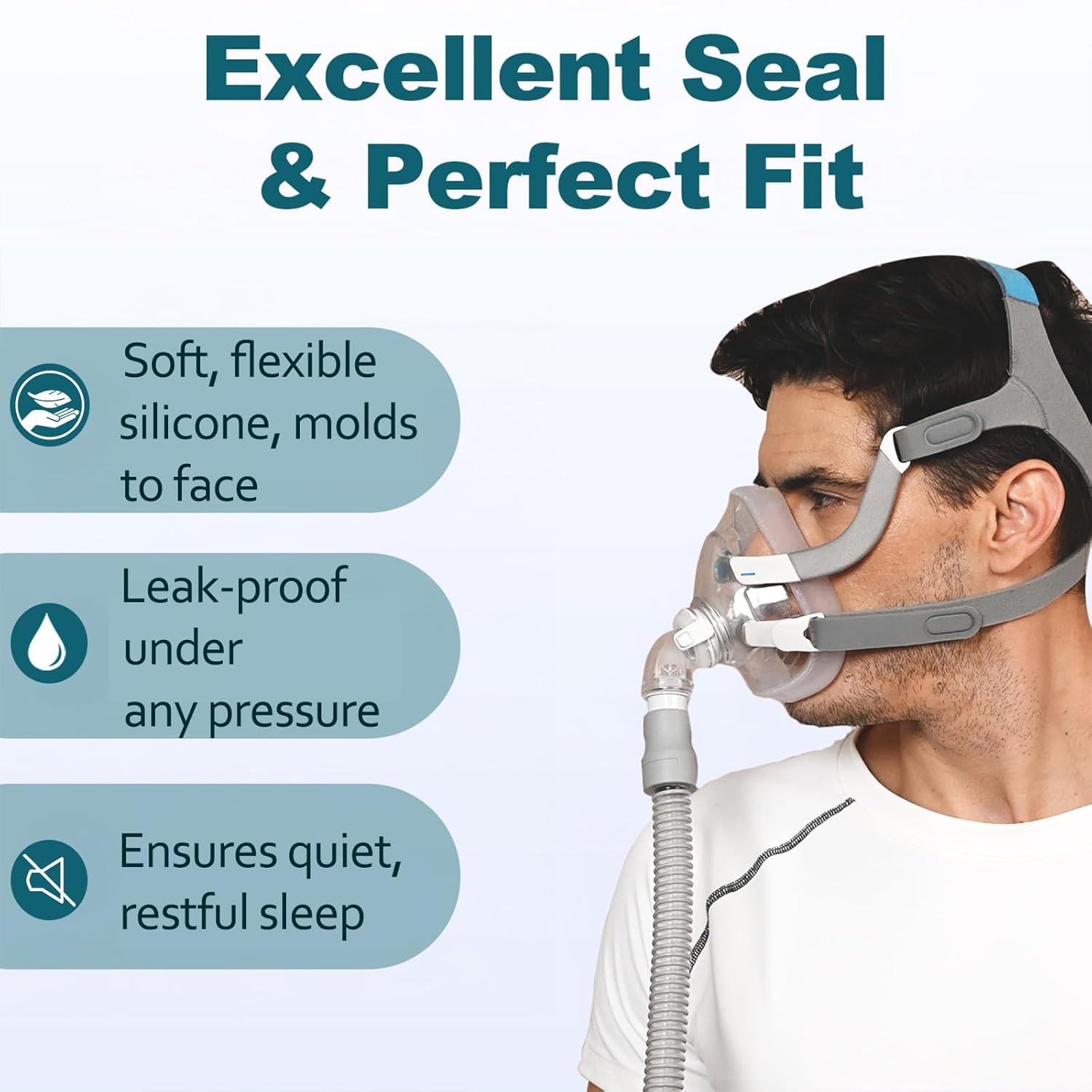 Detalle de AirFit F20 Replacement Cushion for F20 CPAP Mask (Pack of 2, Small)