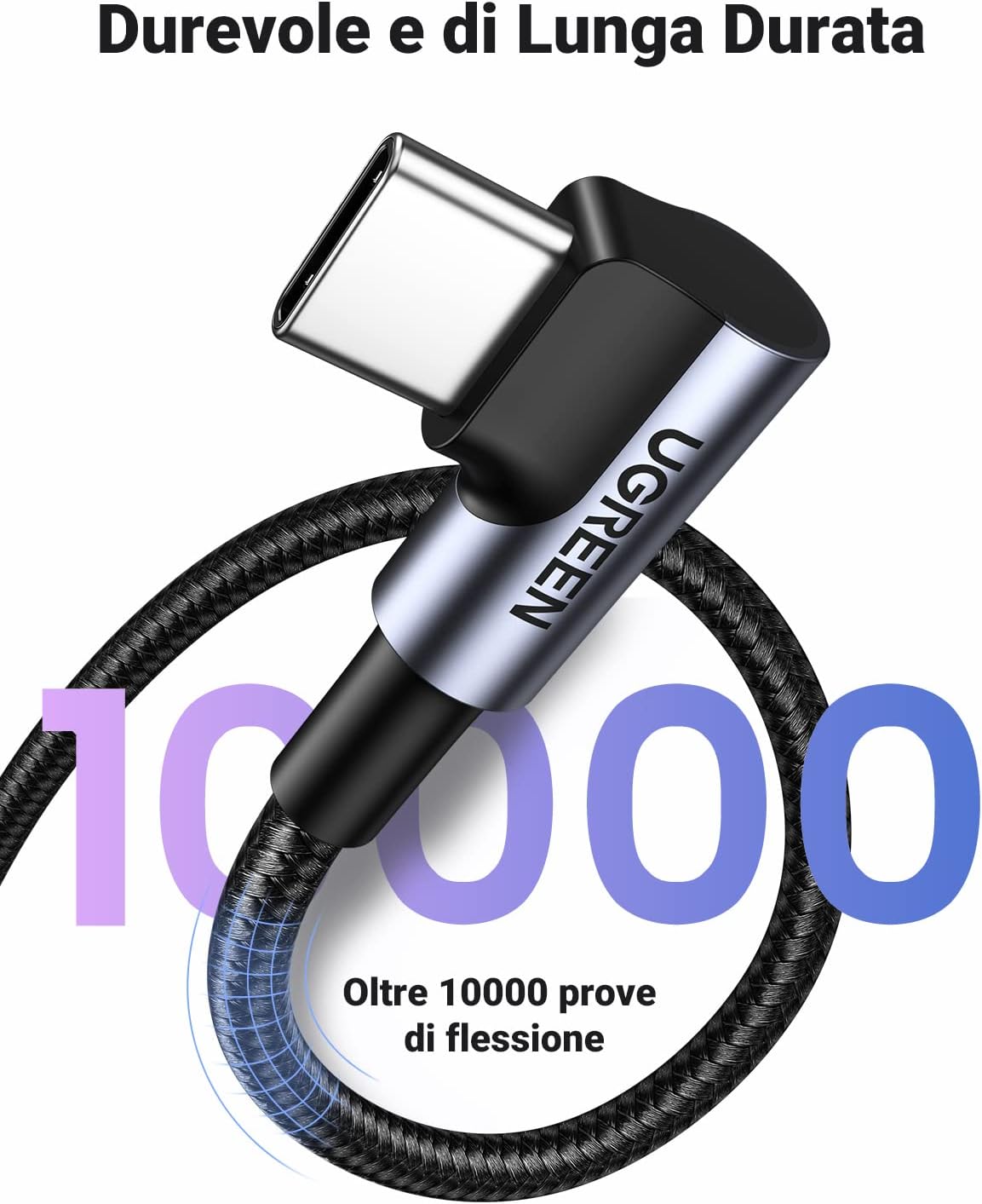 Thumbnail 4 de UGREEN USB C a A 90 gradi 3A