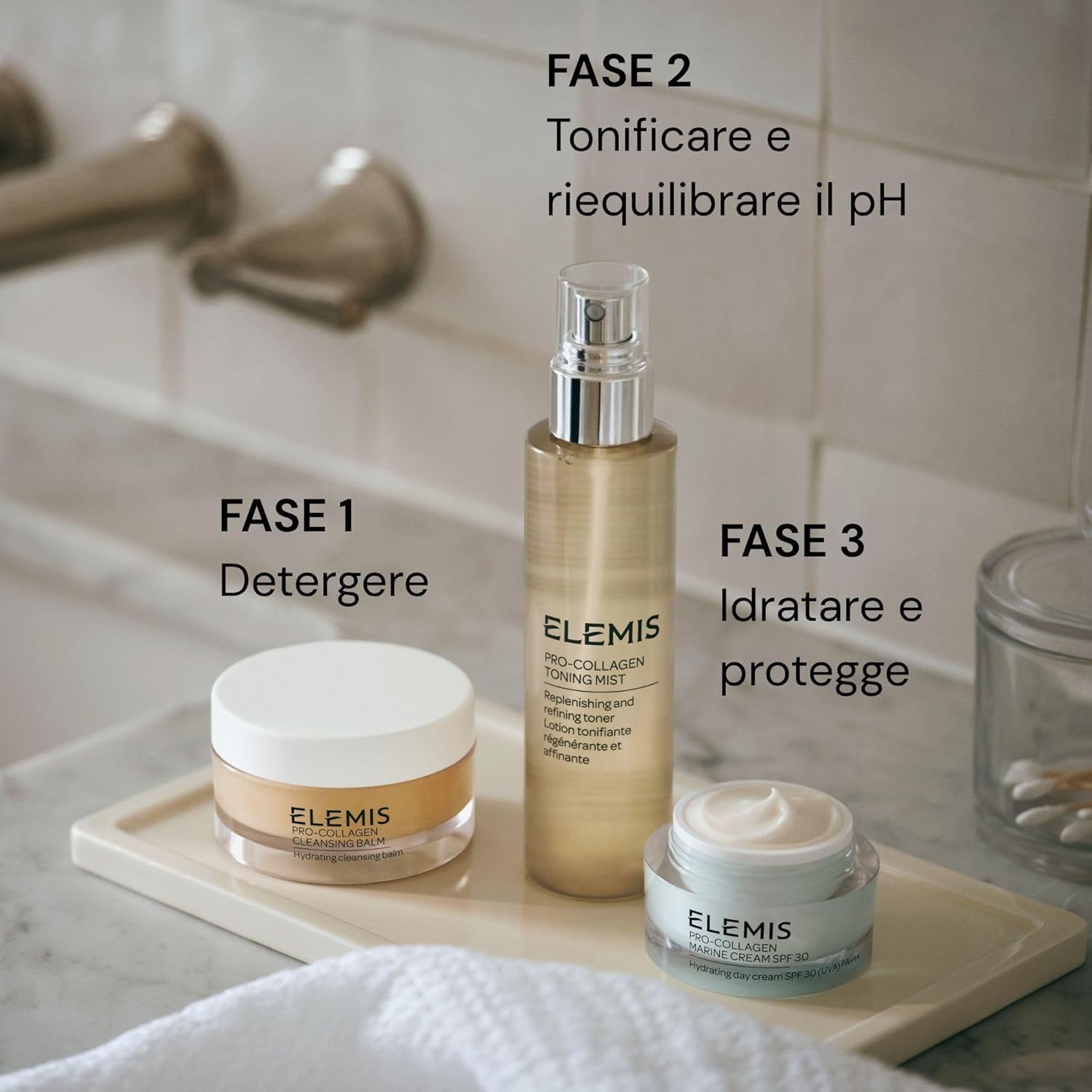 Thumbnail 6 de Elemis Pro-Collagen Balsamo Detergente 50g – Balsamo viso 3 in 1 per pulizia profonda, rosa e classico