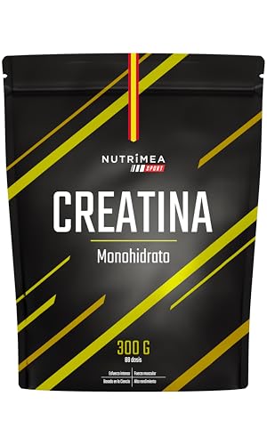 Detalle de Creatina Monohidrato 3400 mg | 100% Pura de Laboratoires Nutrimea — 300 g, 88 dosis