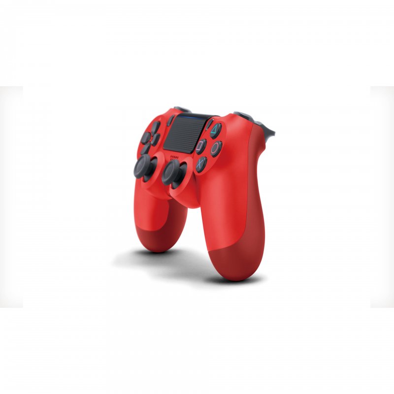 Detalle 1 de Sony DualShock 4 Rojo V2: mando inalámbrico cómodo y funcional para PS4