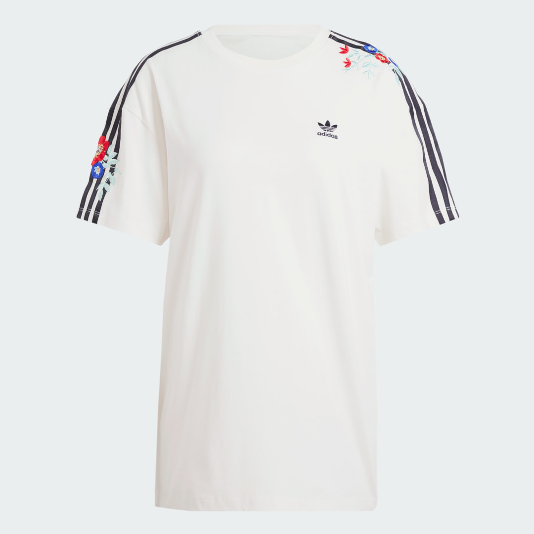 Detalle de adidas Camiseta Floral Loose