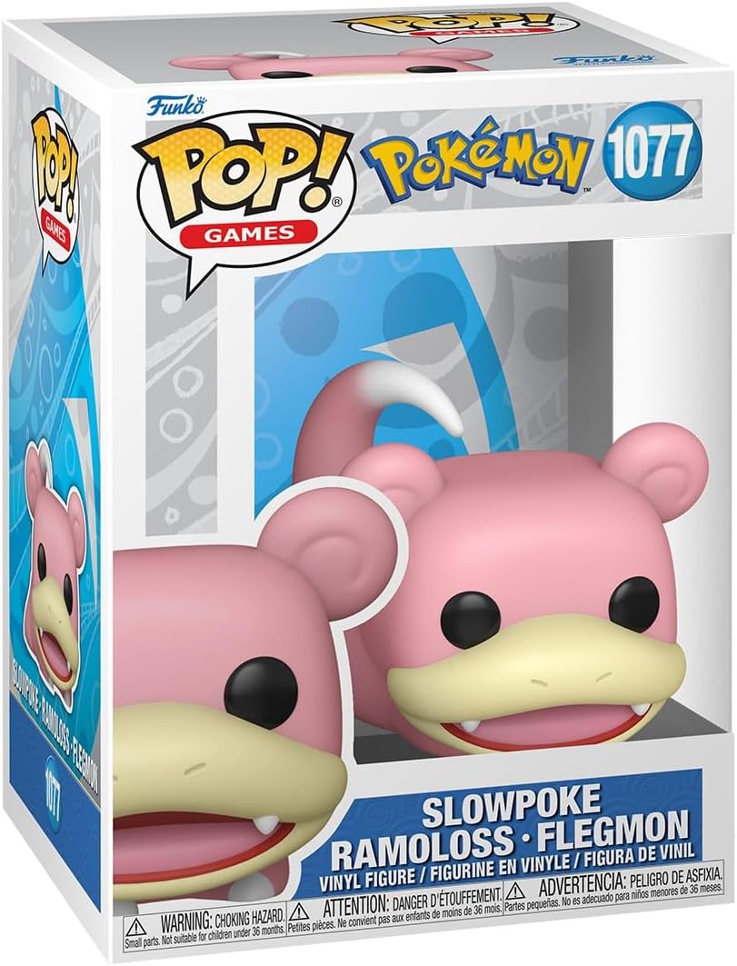 Detalle de Funko Pop! Pokemon Slowpoke 9,5 cm