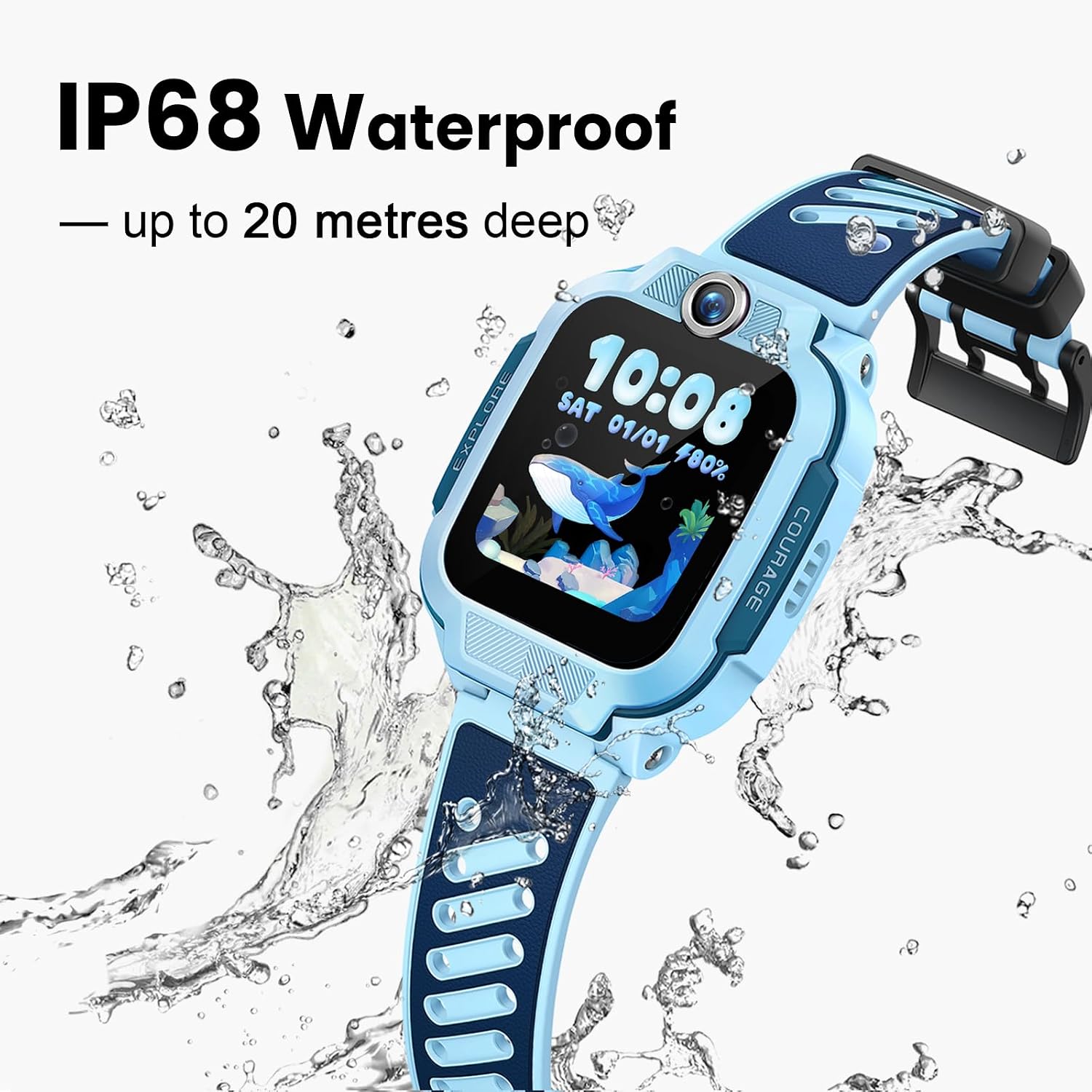 Detalle de imoo Z3 Watch for Kids: GPS, 4G Phone & Safety Features in a Durable, Waterproof Smartwatch