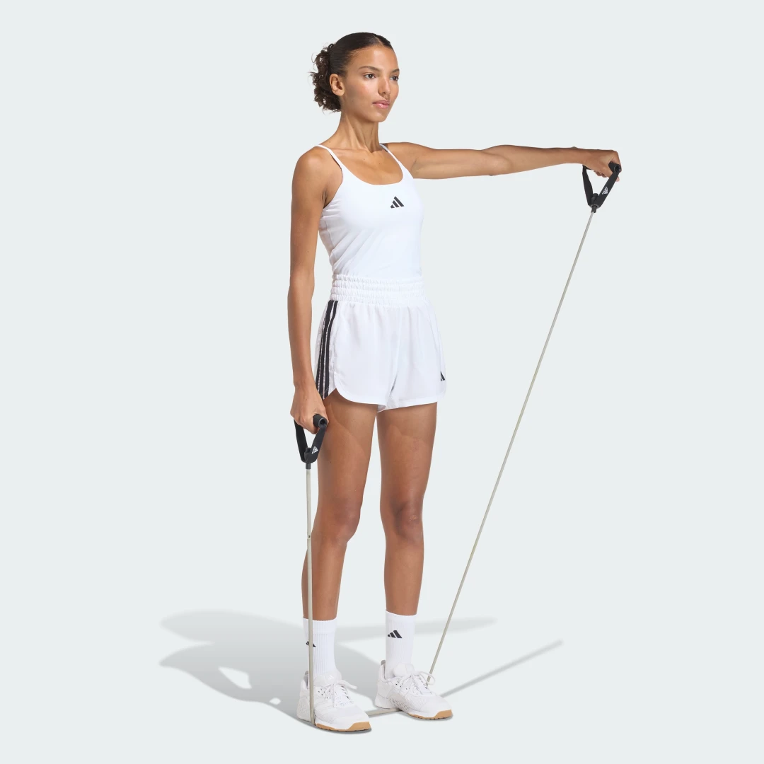 Thumbnail 2 de Pantalón corto técnico de entrenamiento talle alto Pacer – Adidas