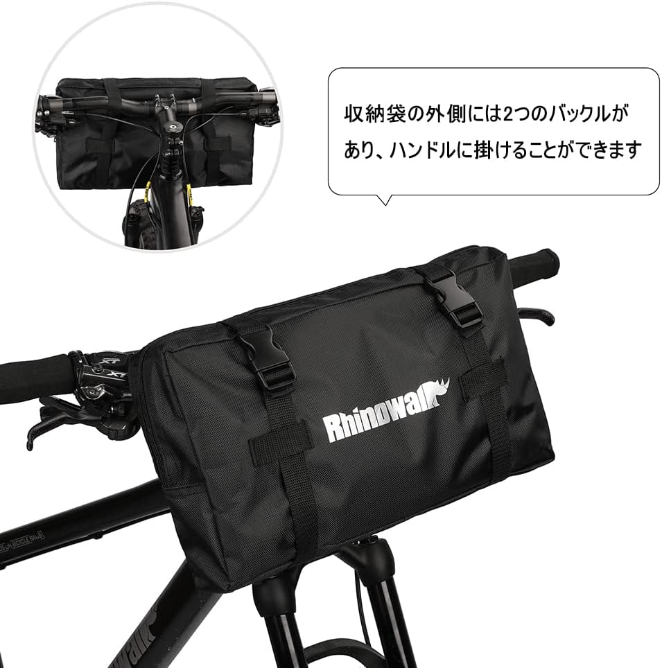 Detalle 2 de Rhinowalk folding bike carry bag 51.3in