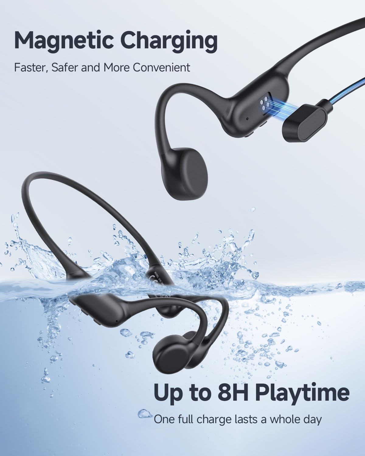 Thumbnail 4 de PSIER Bone Conduction Headphones 32GB