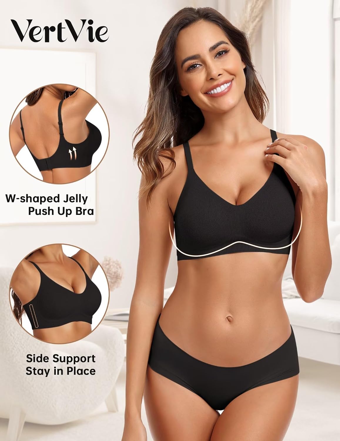 Thumbnail 1 de Vertvie Seamless Wireless Bralette