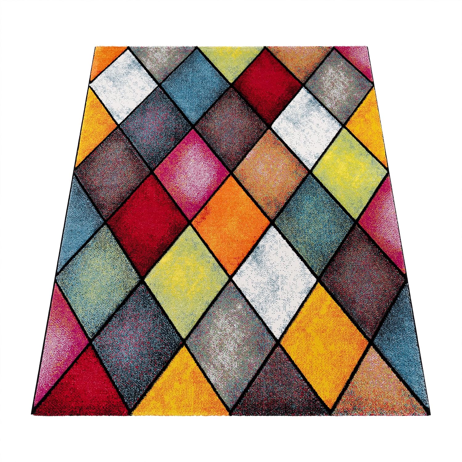 Thumbnail 5 de Paco Home Tapis 200x290 cm Poils Ras Multicolore 3