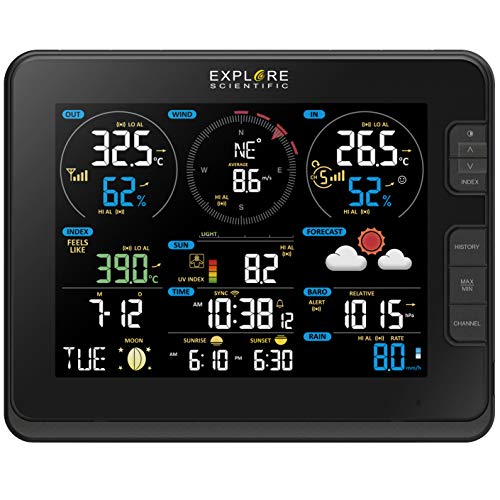 Thumbnail 7 de Bresser Explore Scientific 7‑in‑1 Estación meteorológica WiFi 📡