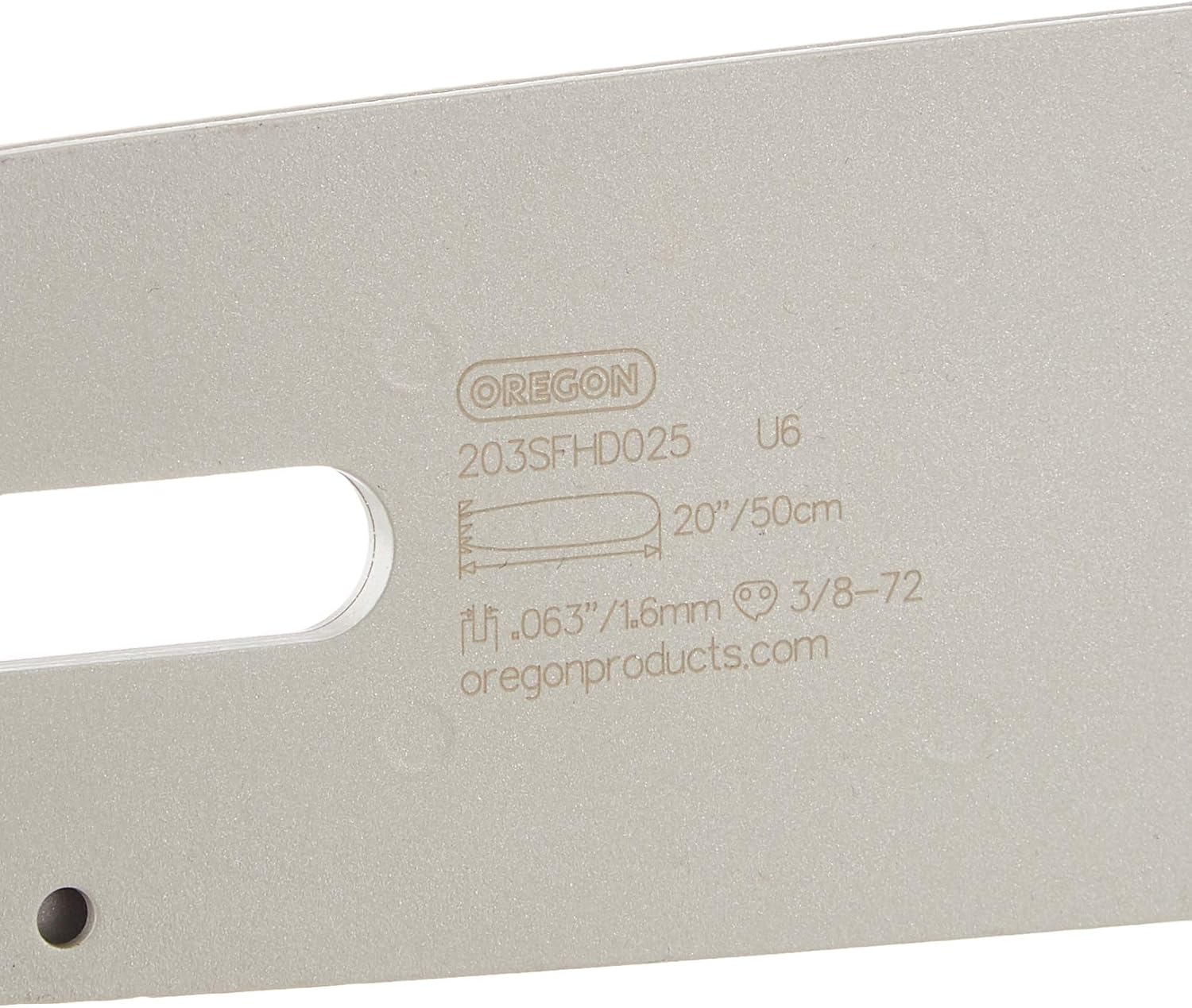 Detalle de Barre guide Oregon 2890438 Guide 203sfhd025 Pro-Am D025 (50,8 cm)
