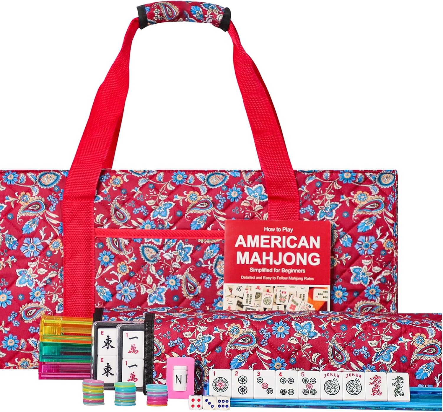 Jongyance American Mahjong Set 166 Tiles