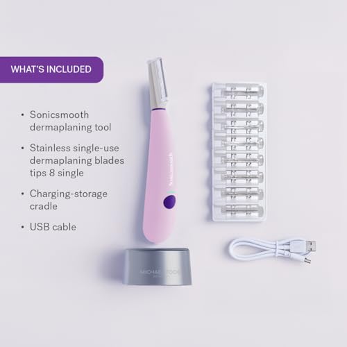Thumbnail 6 de Michael Todd Beauty Sonicsmooth Dermaplane Razor — 8 Weeks 🪒