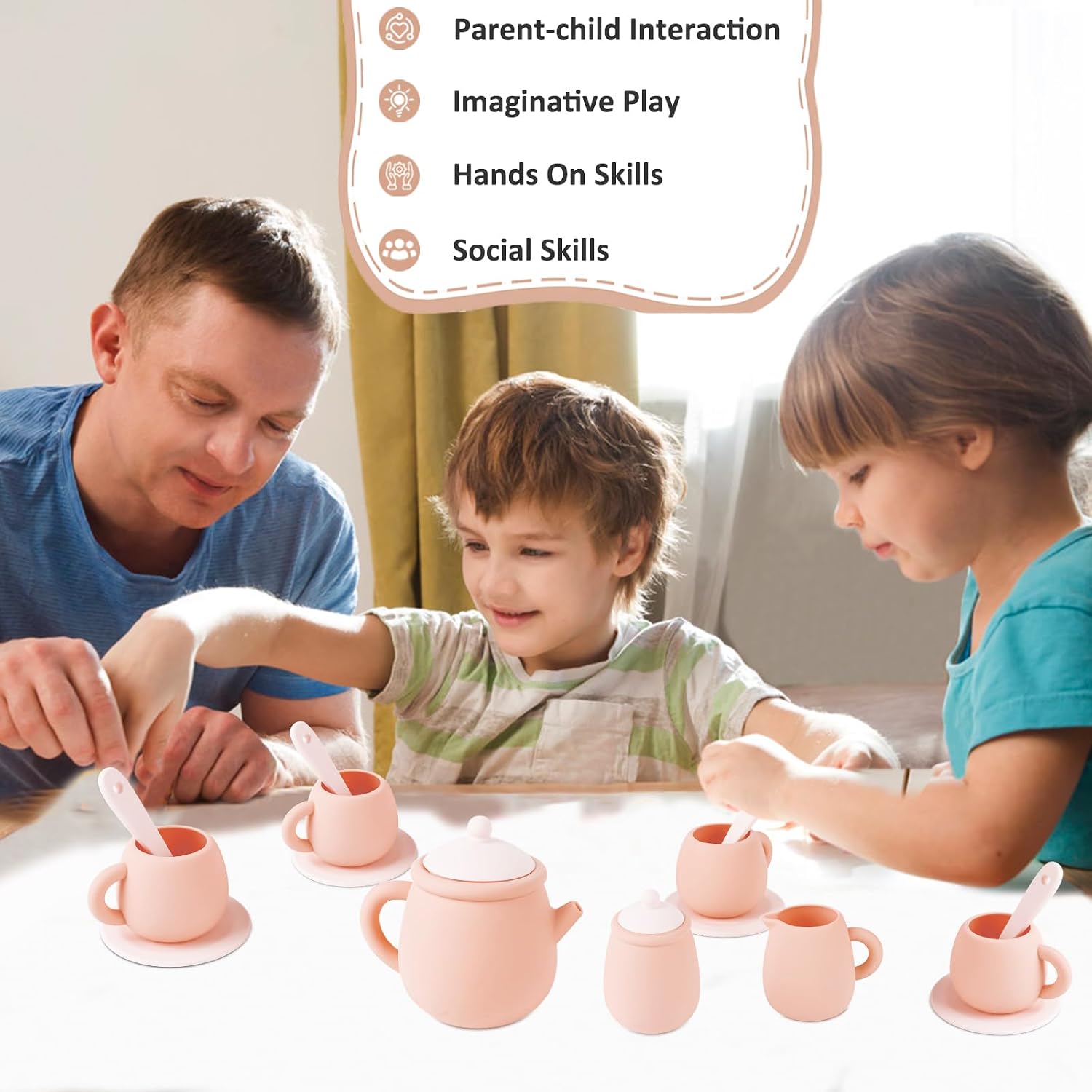 Thumbnail 2 de MCGMITT Silicone Tea Set for Toddlers