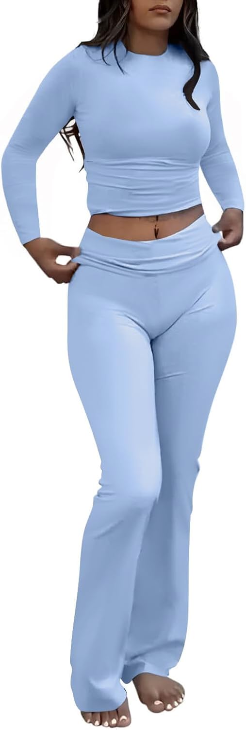Thumbnail 6 de AYWA 2-Piece Foldover Flare Pants Set