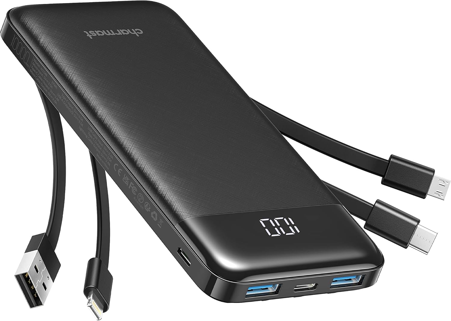 Detalle de charmast Slim Powerbank 10000mAh 🔌