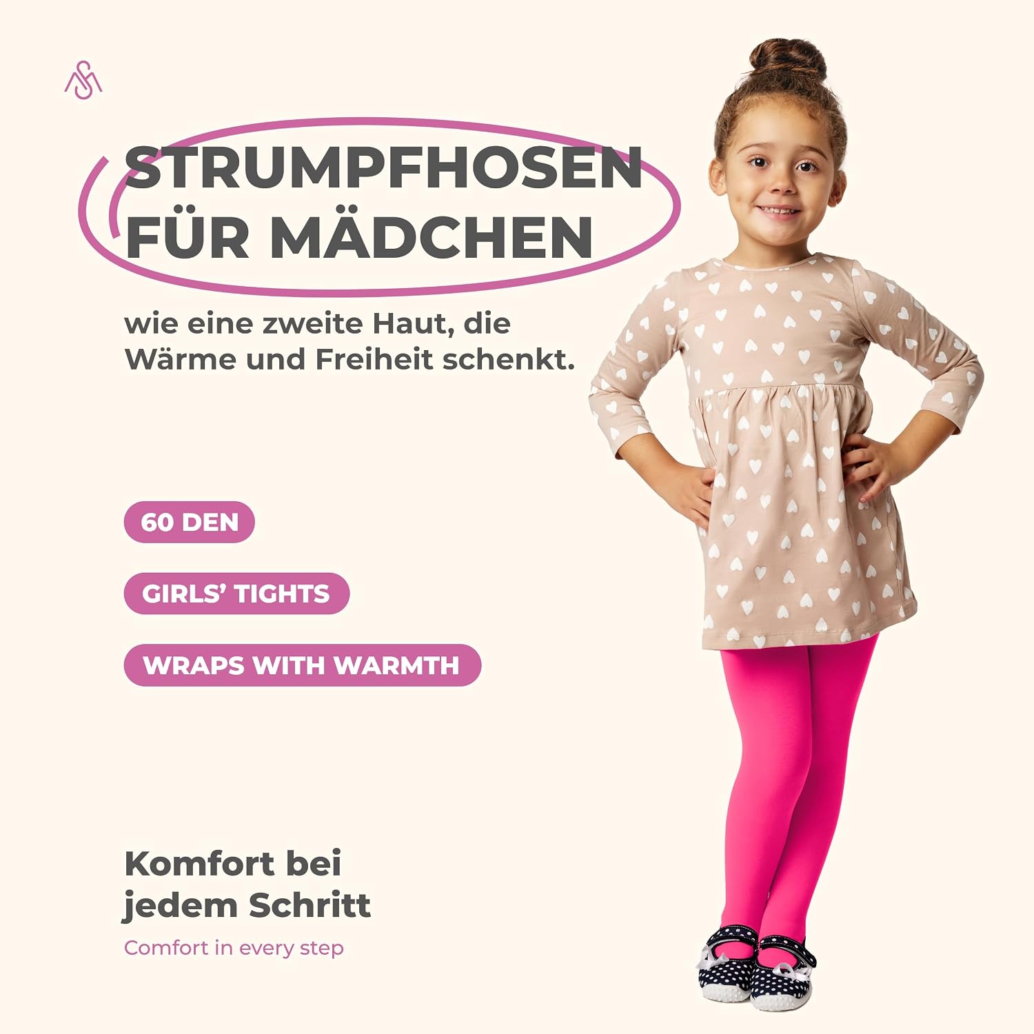Detalle 2 de Merry Style WLSS001 meisjespanty van microvezel, 60 DEN, zacht en rekbaar