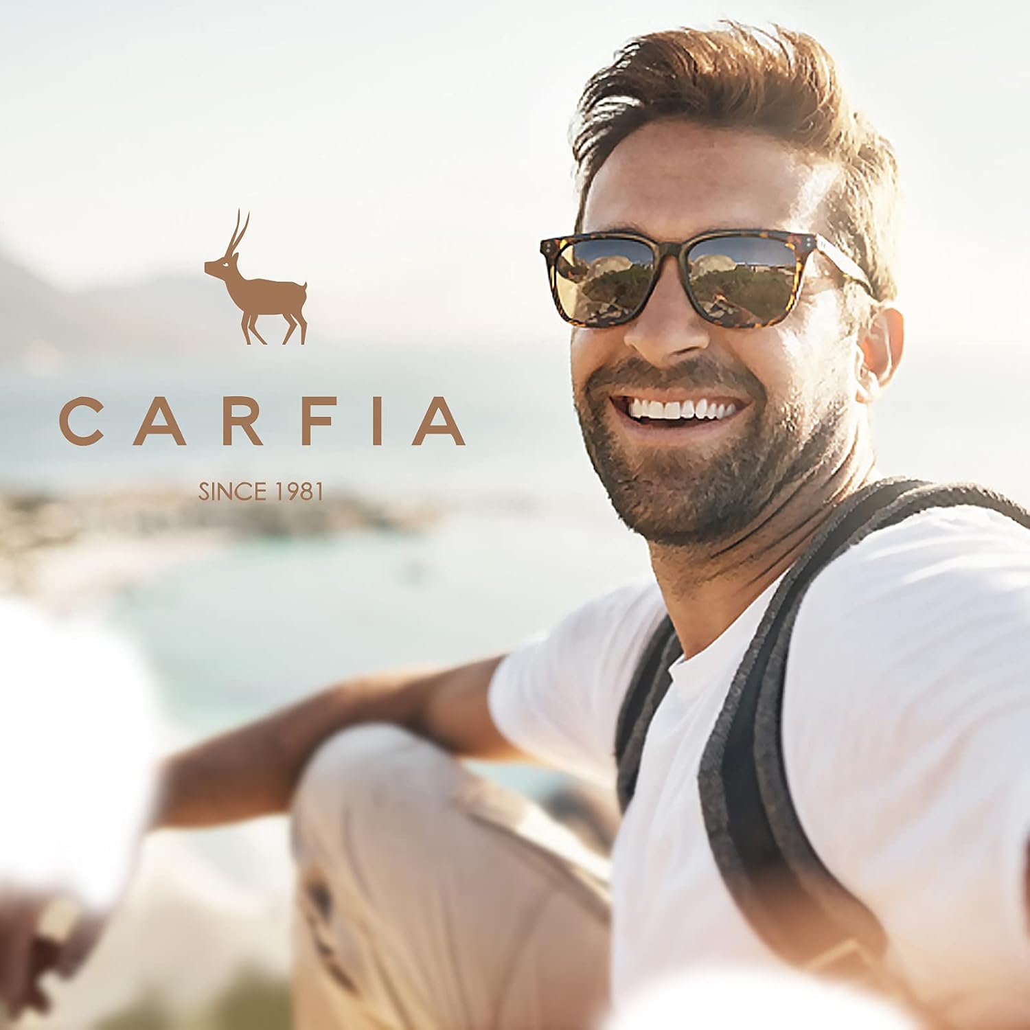 Thumbnail 1 de CARFIA Polarisierte Herren Sonnenbrille 53 mm