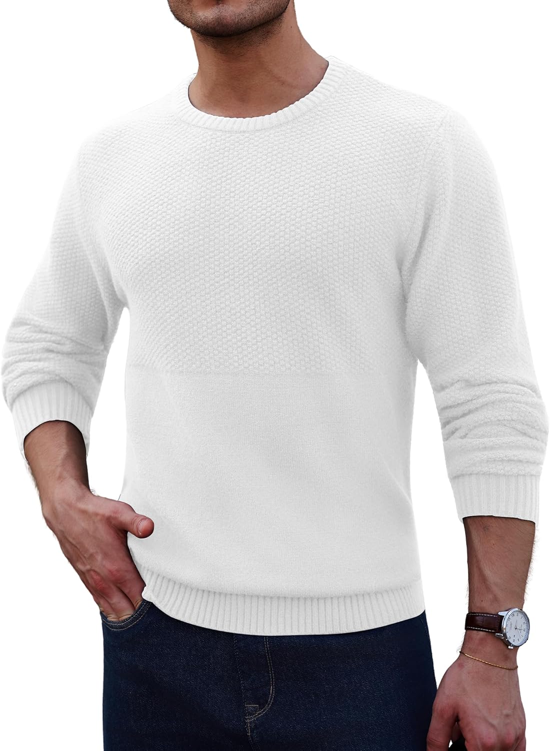 Thumbnail 1 de MLANM Men’s Crew Neck Jumper