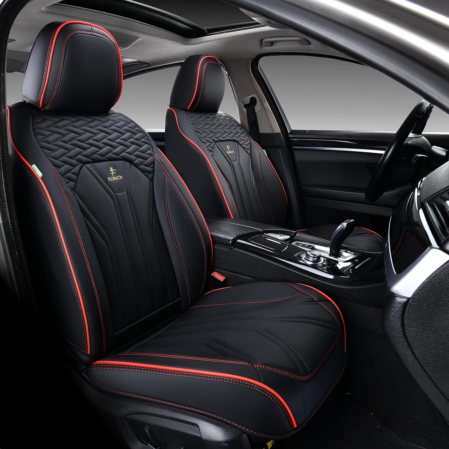 Thumbnail 1 de FLORICH Leather Seat Covers 5-seat set